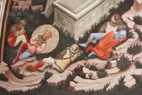 Vignola Stronghold, the Contrari Chapel, Northern wall