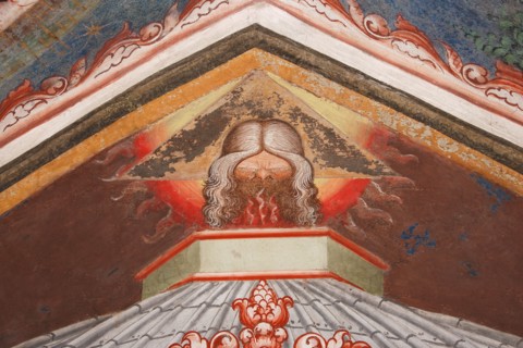 Vignola Stronghold, the Contrari Chapel, Eastern wall