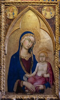 Orvieto, MODO (Museum of the Opera of the  Duomo of Orvieto), central part of a polyptych