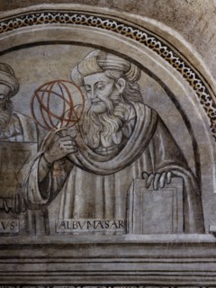 “Portrait of Abu Ma'shar (Albumasar)”. Orvieto, MODO (Museum of the Opera of the  Duomo of Orvieto)