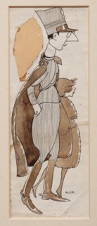 Mario Vellani Marchi (1895-1979), "Soldier and a Lady"