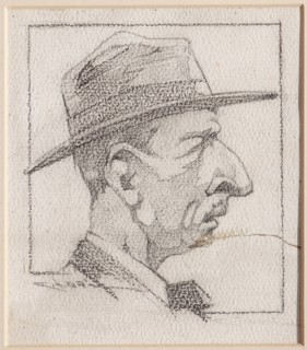 Casimiro Jodi (1886-1948), " A Man wearing a Hat"