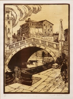 Augusto Zoboli (1894-1991), "The Bridge of the Spires"