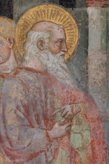 Fresco of the Stories of St. John the Evangelist at the Pinacoteca Nazionale di Ferrare
