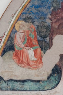Fresco of the Stories of St. John the Evangelist at the Pinacoteca Nazionale di Ferrare