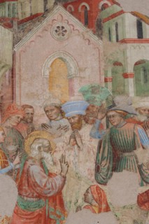 Fresco of the Stories of St. John the Evangelist at the Pinacoteca Nazionale di Ferrare