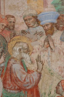 Fresco of the Stories of St. John the Evangelist at the Pinacoteca Nazionale di Ferrare