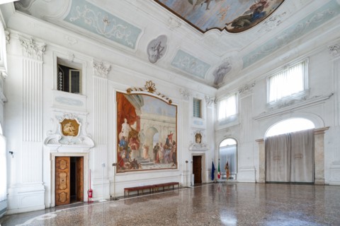 Villa Cordellina, the central hall