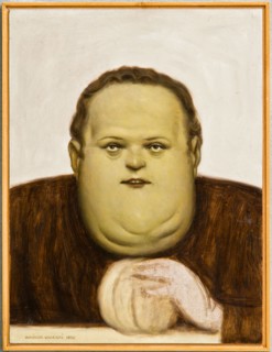 Wainer Vaccari, "Man with Pumpkin",