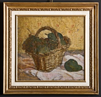 Tino Pelloni, "Still Life with a Basket