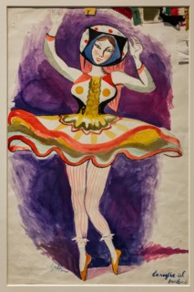 Museo Novecento: "The Buffoon's Wife, for Chout, by Sergei Profofiev