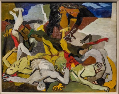 Museo Novecento: "Massacre", by Renato Guttuso, 1943