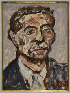 Museo Novecento: "Portrait of Marino Mazzacurati"ttone Rosai, 1954-5