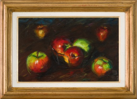 Elpidio Bertoli (1902 - 1982): "Still Life with Apples