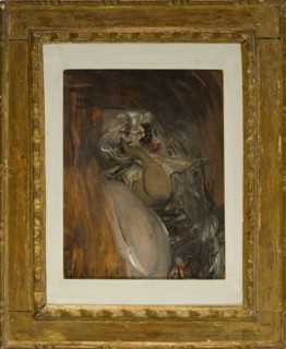 Giovanni Boldini (1842-1931): "Profile of a woman"