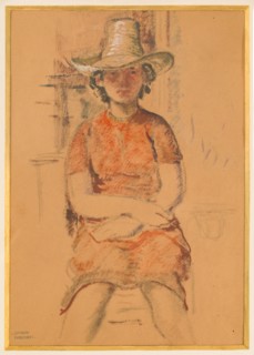 Giovanni Forghieri: "Sitting Girl" (?)