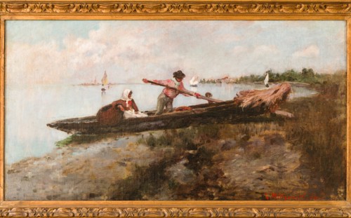 Giuseppe Miti Zanetti: "Departure from Cavallino"