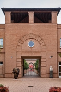 Fontanellato, Labirinto della Masone, by Franco Maria Ricci: the entrance