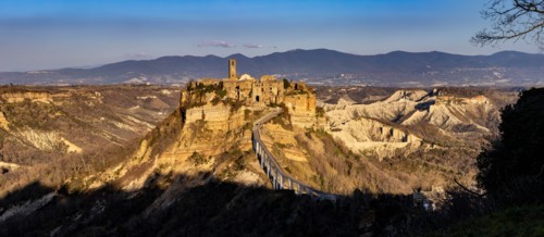 Civita di Bagnoregio: view of the Lazio Hamlet, known as the "dying village"