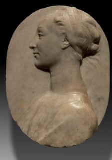 "Young gentlewoman", by Desiderio da Settignano