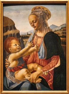 "Madonna and Child", by Andrea Del Verrocchio