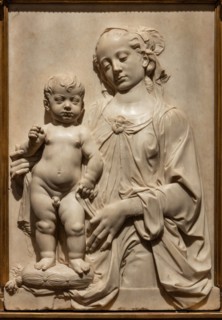 "Madonna with Child and Archangel Gabriele (Madonna Berzighelli)", di Francesco di Simone Ferrucci