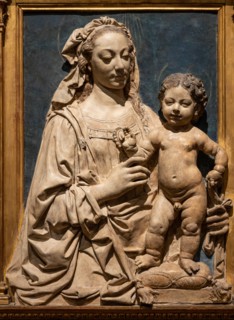 "Madonna with Child, di Andrea Del Verrocchio