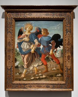 "Archangel Raphael and Tobias", by Andrea Del Verrocchio
