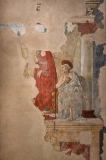 "St.  Jerome and a Holy Martyr", by Andrea Del Verrocchio