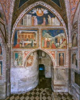 Assisi, the Lower Basilica of St Francis