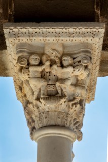 Monreale, Duomo, the cloister of the Benedectine monastery