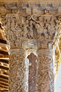 Monreale, Duomo, the cloister of the Benedectine monastery