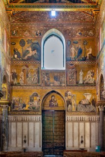 Monreale, Duomo: view of the counterfaçade