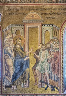 Monreale, Duomo: "The Miracle of the healing of the Possessed"