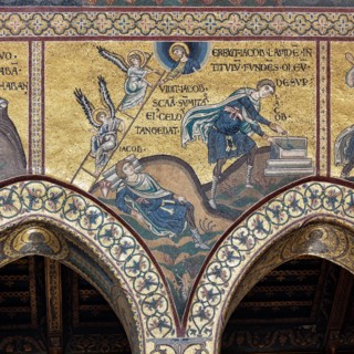 Monreale, Duomo: "Jacob's dream"