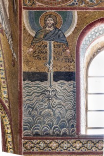 Monreale, Duomo: "Creation of heaven and earth"