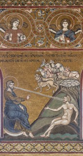 Monreale, Duomo: "Creation of Man"