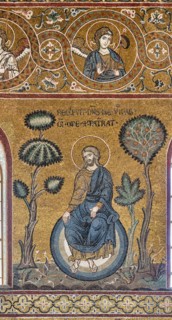 Monreale, Duomo: "The Creator's Rest on the Seventh Day"