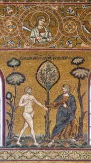 Monreale, Duomo: "God introduces Adam into the Earthly Paradise"