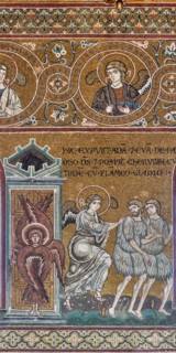Monreale, Duomo: "The expulsion from the Earthly Paradise"