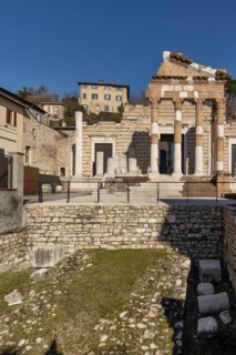 Brescia, zone monumentale archéologique