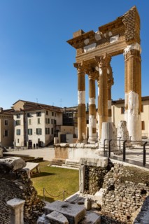 Brescia, zone monumentale archéologique