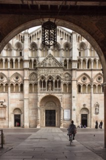 Ferrara, piazza della Cattedrale (the Cathedral Square)