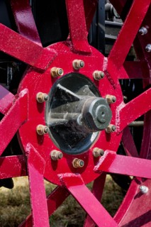 Old Tractor. Detail.