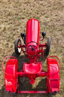 Old Tractor. Detail.