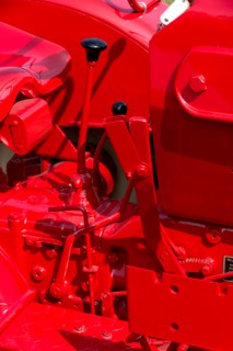Old Tractor. Detail.