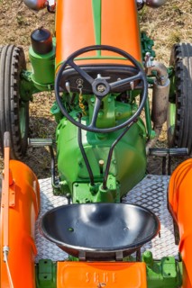 Old Tractor. Detail.