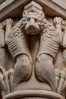 Modena, Ghirlandina Tower, Torresani Hall, west wall