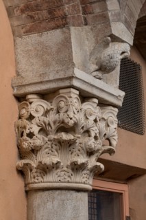 Modena, Ghirlandina Tower, Torresani Hall, south wall