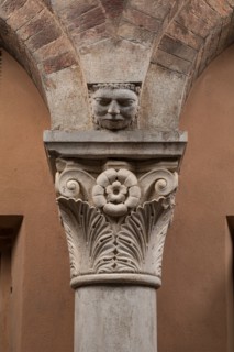 Modena, Ghirlandina Tower, Torresani Hall, north wall
